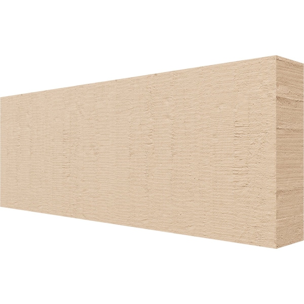 Ekena Millwork 2in. W x 6in. H x 16in. L Block Woodgrain TimberThane Rafter Tail, Primed Tan RFTUR02X06X16BLKRCPR - main